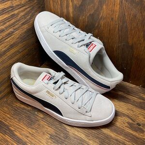 PUMA Suede Triplex 381175 03 Men’s Size Running Crossing Training Shoes Grey 9